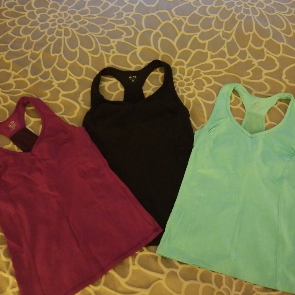 Set of 3 Champion athletic tanks